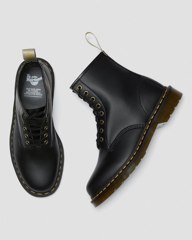 Dr Martens Vegan 1460 Felix Veterlaarzen Heren Zwart | NL 266UZG